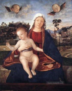 Madonna und Segen Kind Vittore Carpaccio Ölgemälde